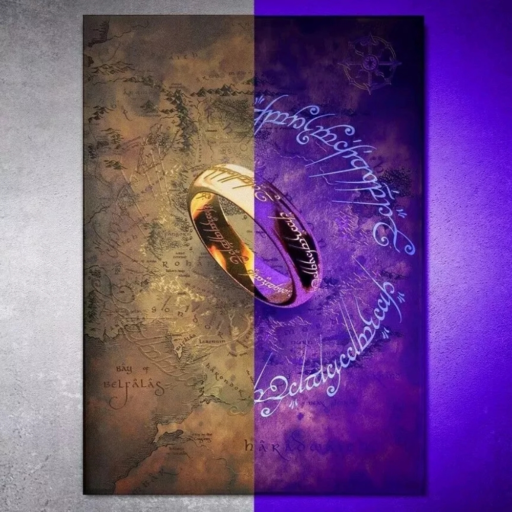 Displate The Lord Of The Rings The One Ring Limited Edition Only 2000 Worldwide